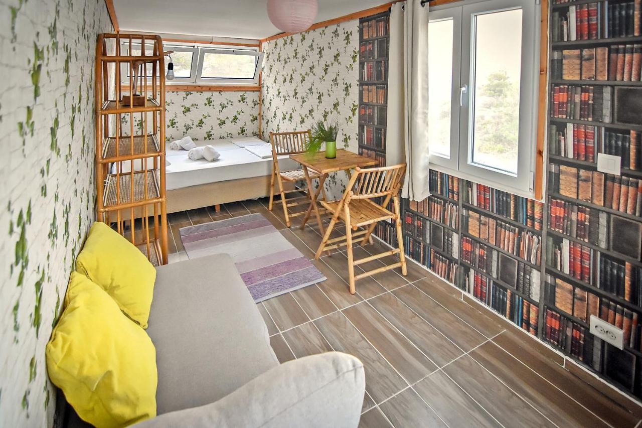 Drolma Ling Nature Cabins Theológos Екстериор снимка