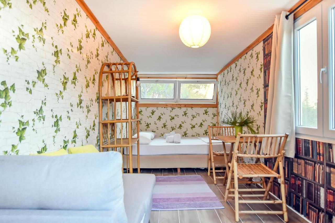 Drolma Ling Nature Cabins Theológos Екстериор снимка