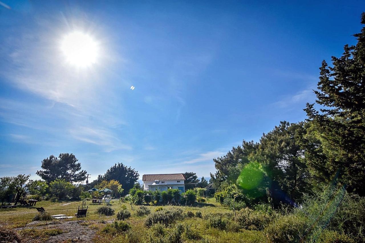 Drolma Ling Nature Cabins Theológos Екстериор снимка