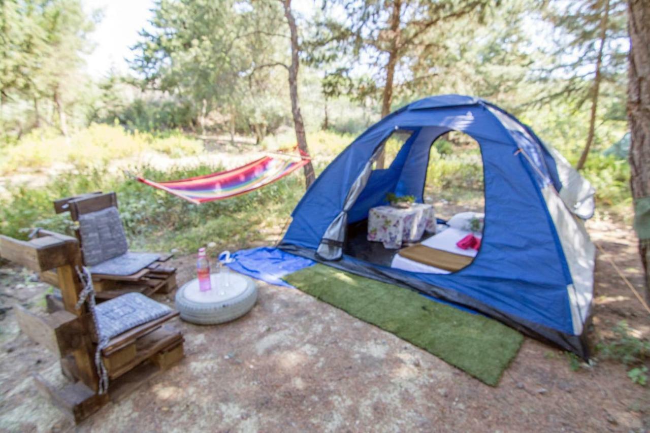 Drolma Ling Nature Cabins Theológos Екстериор снимка