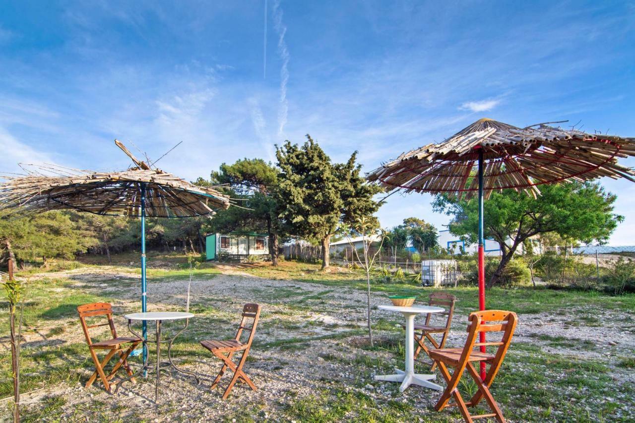 Drolma Ling Nature Cabins Theológos Екстериор снимка