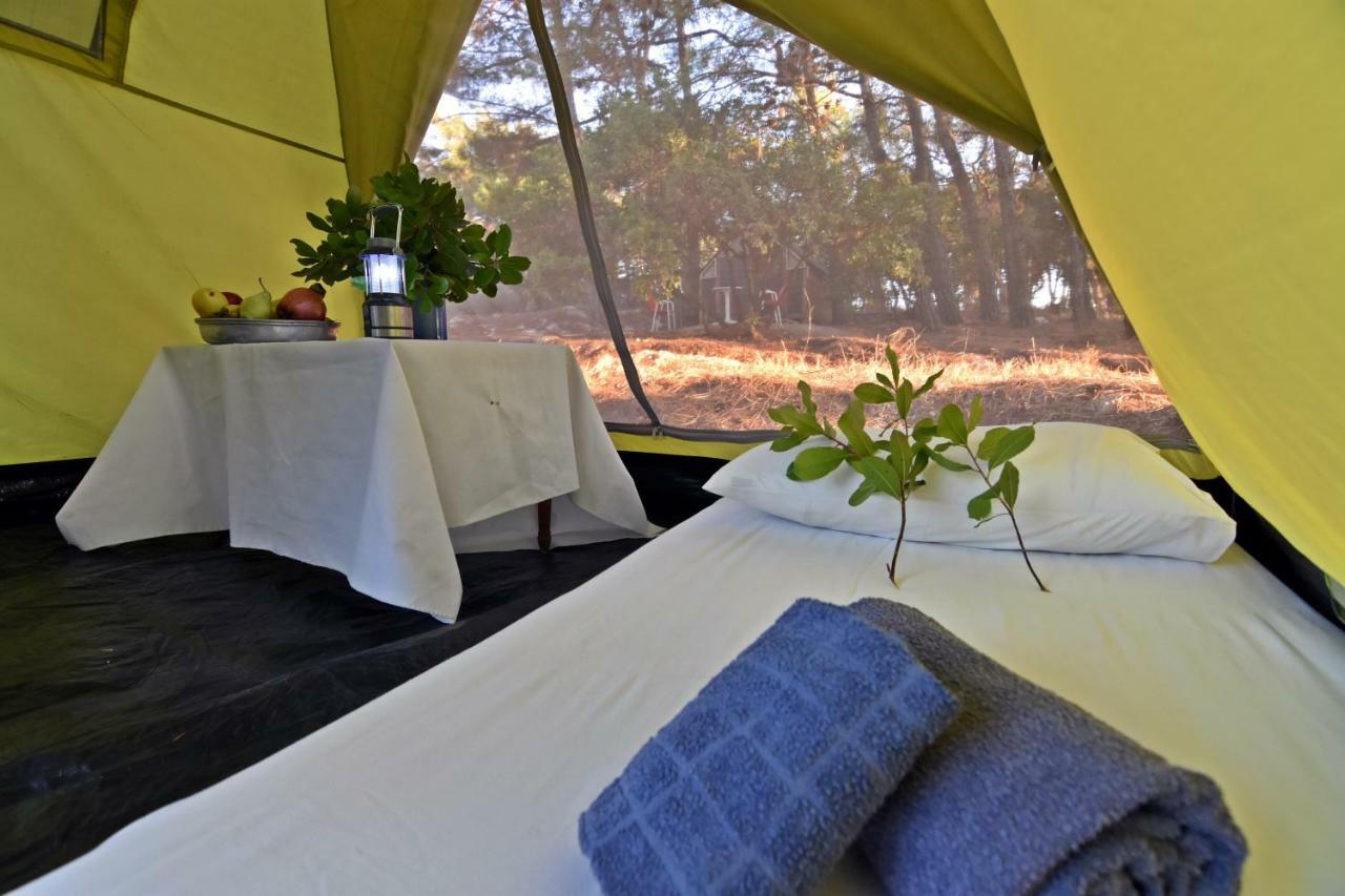 Drolma Ling Nature Cabins Theológos Екстериор снимка