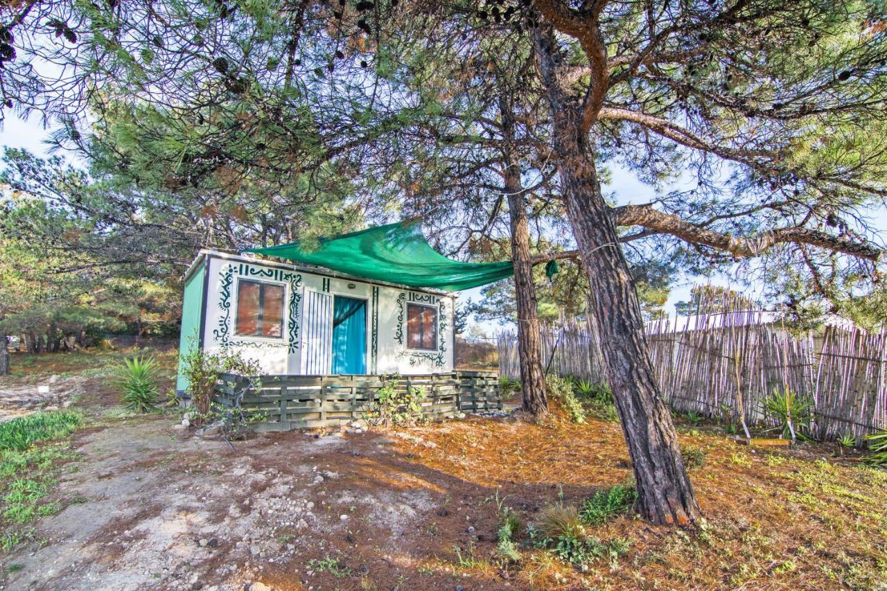 Drolma Ling Nature Cabins Theológos Екстериор снимка